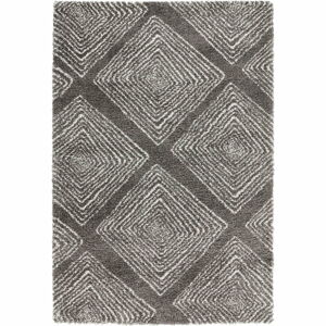 Tmavě šedý koberec Mint Rugs Allure Grey II, 160 x 230 cm