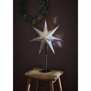 Světelná dekorace s vánočním motivem ve stříbrné barvě ø 45 cm Glitter – Markslöjd