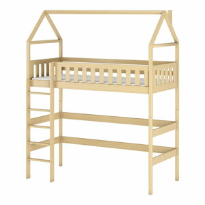 Domečková/vyvýšená dětská postel 90x190 cm Otylia - Lano Meble