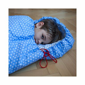 Modrý dětský spací pytel Bartex Design, 70 x 165 cm