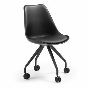 Černá kancelářská židle La Forma Lars