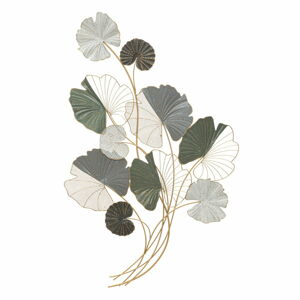 Kovová závěsná dekorace Mauro Ferretti Lotus, 70,5 x 108,5 cm