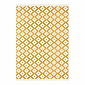 Krémovo-žlutý koberec Hanse Home Celebration Lattice, 120 x 170 cm