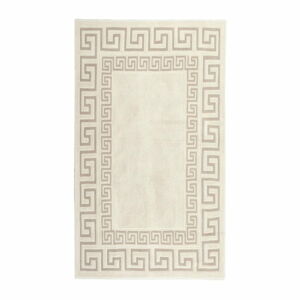 Krémově bílý bavlněný koberec Orient 60 x 90 cm