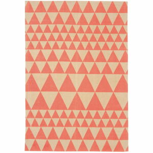 Červeno koberec Asiatic Carpets Triangles, 120 x 170 cm